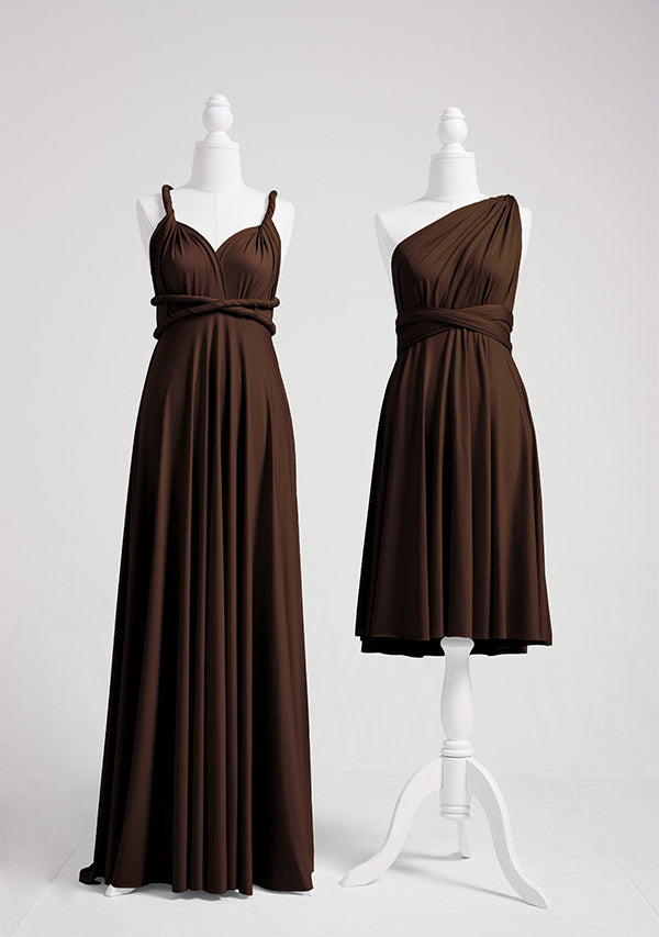 Buy Chocolate Brown Infinity Dress Multiway Dress InfinityDress