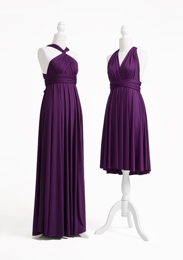 Multiway dress cheap purple