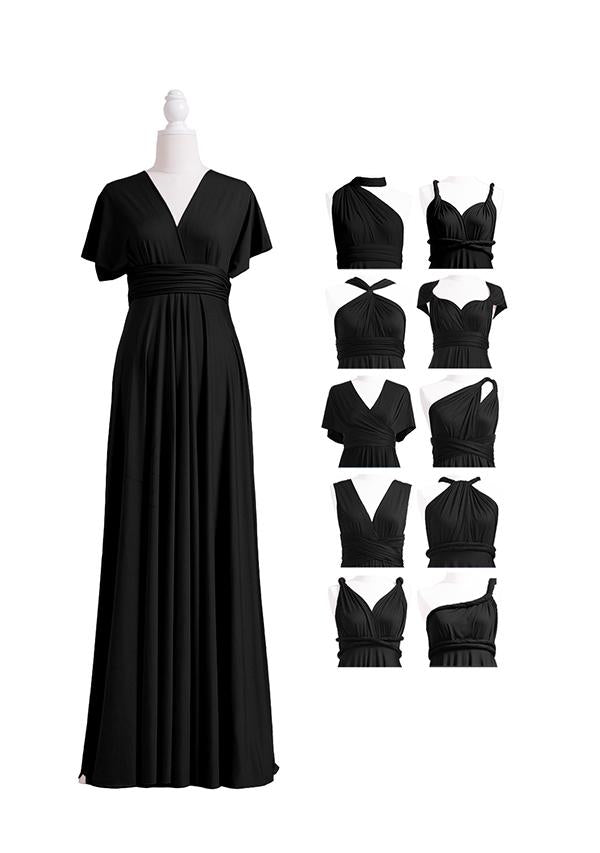 Buy Black Infinity Dress, Multiway Dress - InfinityDress.co.uk ...